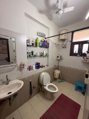 Bathroom in 2 BHK Apartment at Dhakoli – for Sale