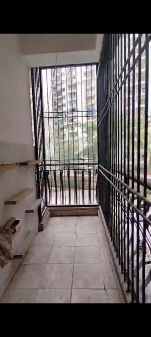 Balcony in 2.5 BHK Apartment at Sikka Karmic Greens, Sector 78 – for Rent