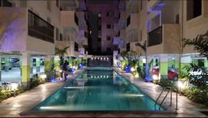 Swimming Pool in 2 BHK Apartment at Garuda Park Square, Kr Puram – for Rent