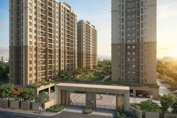 3 BHK 1516 Sq.Ft. Apartment in Prestige Golden Grove