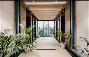 Building Lobby in Studio Apartment at Fusion Ufairia, Sector 16b Greater Noida – for Rent