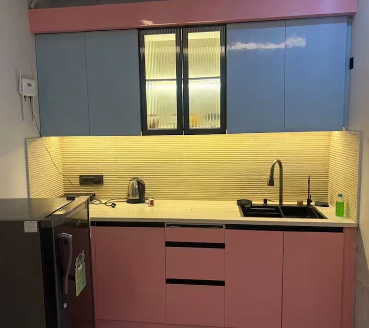 Kitchen, fusion-ufairia Studio 595 Sq.Ft. Apartment In Sector 16b Greater Noida Greater Noida 10285288