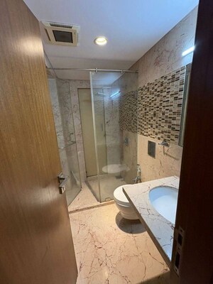 Bathroom in 2 BHK Apartment at Bandra West – for Rent