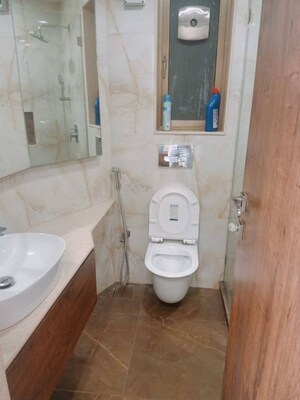 Bathroom in 2 BHK Apartment at Bandra West – for Rent