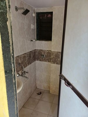 Bathroom in 1 BHK Apartment at Damodar Residency Ghansoli, Ghansoli – for Rent