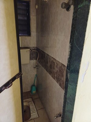 Bathroom in 1 BHK Apartment at Damodar Residency Ghansoli, Ghansoli – for Rent