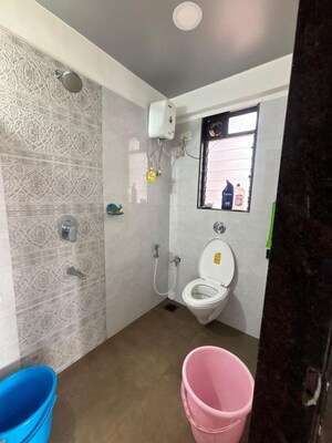Bathroom in 2 BHK Apartment at Prime Legacy, Dahisar West – for Sale