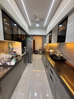 Kitchen in 2 BHK Apartment at Prime Legacy, Dahisar West – for Sale