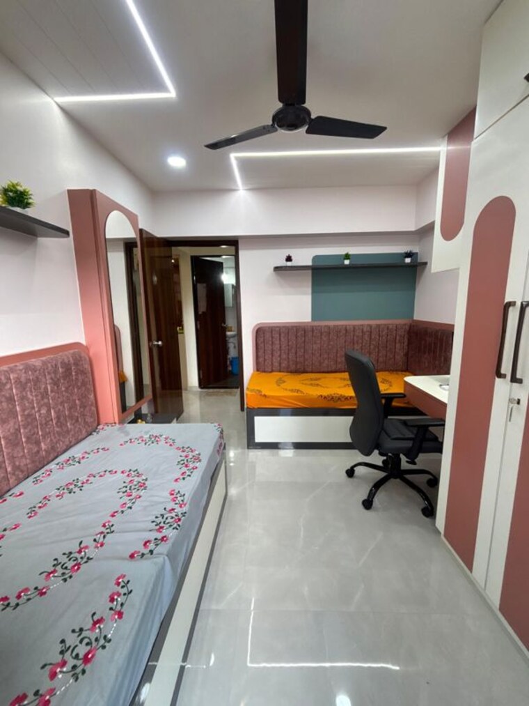 Bedroom, prime-legacy 2 Bedroom 691 Sq.Ft. Apartment In Dahisar West Mumbai 10285363