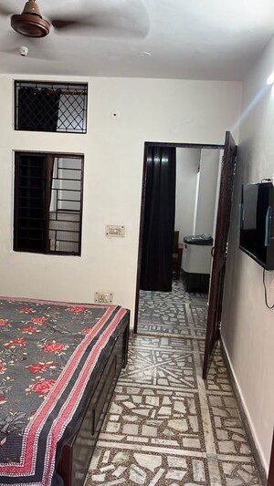 Bedroom in 1 BHK Builder Floor at Kalkaji – for Rent