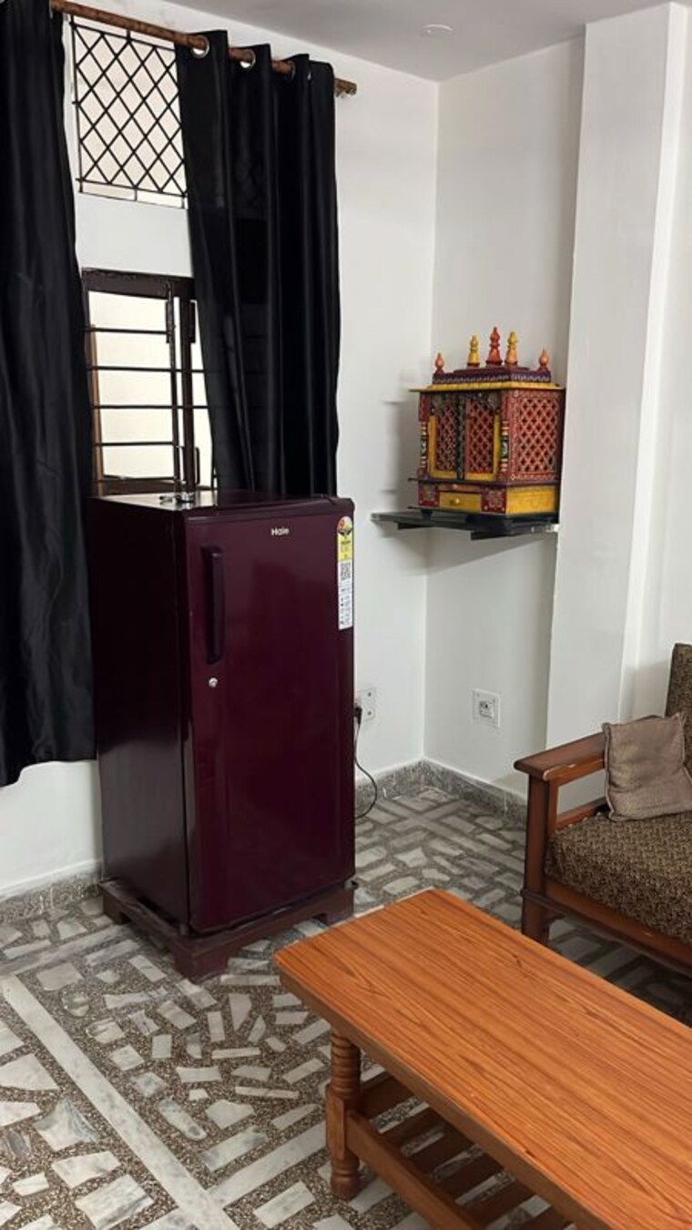 Living Room, kalkaji 1 Bedroom 550 Sq.Ft. Builder Floor In Kalkaji Delhi 10285408