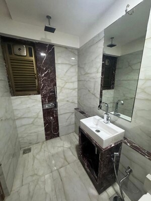 Bathroom in 2 BHK Apartment at Versova – for Rent