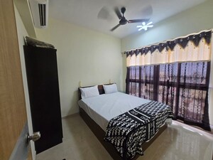 Bedroom in 1 BHK Apartment at Ruparel Ariana, Parel – for Rent