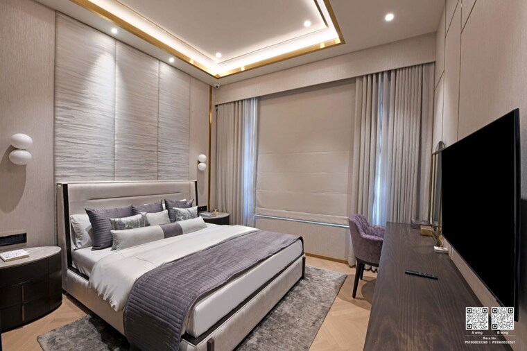 Bedroom, adani-ten-bkc 3 Bedroom 1233 Sq.Ft. Apartment In Bandra East Mumbai 10285511