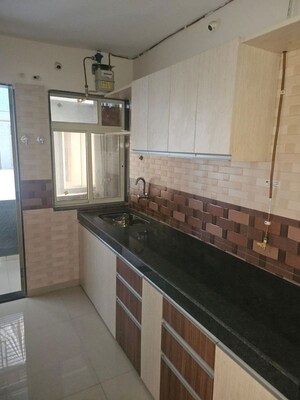 Kitchen in 2 BHK Apartment at Jangid Galaxy, Ghodbunder Road – for Rent