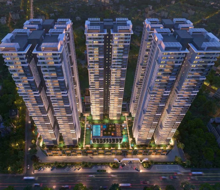 4 BHK + Pooja Room,Servant Room,Study Room,Basement,Store Room 5000 Sq.Ft. Apartment in Shangrila Abbham