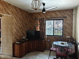 Living Room in 1 BHK Apartment at Flower Valley Complex, Khopat – for Rent