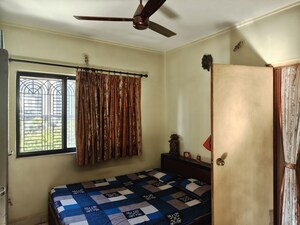 Bedroom in 1 BHK Apartment at Flower Valley Complex, Khopat – for Rent