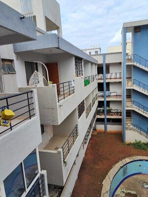 Staircase in 3 BHK Apartment at Vijaya Mayura E City, Electronic City Phase I – for Sale