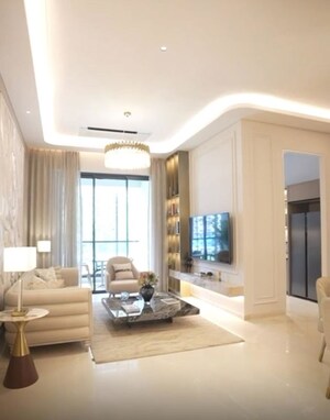 Living Room in 3 BHK Apartment at Runwal 7 Mahalaxmi, Mahalaxmi – for Sale