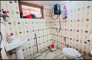 Bathroom in 2 BHK Builder Floor at Aman Vihar – for Rent