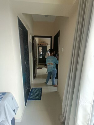 Building Lobby in 1 BHK Apartment at Sahajanand Athena, Goregaon West – for Rent