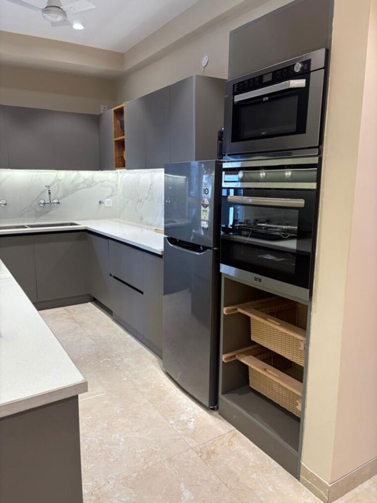 Kitchen, ambala highway 2 Bedroom 1300 Sq.Ft. Apartment In Ambala Highway Chandigarh 10273622