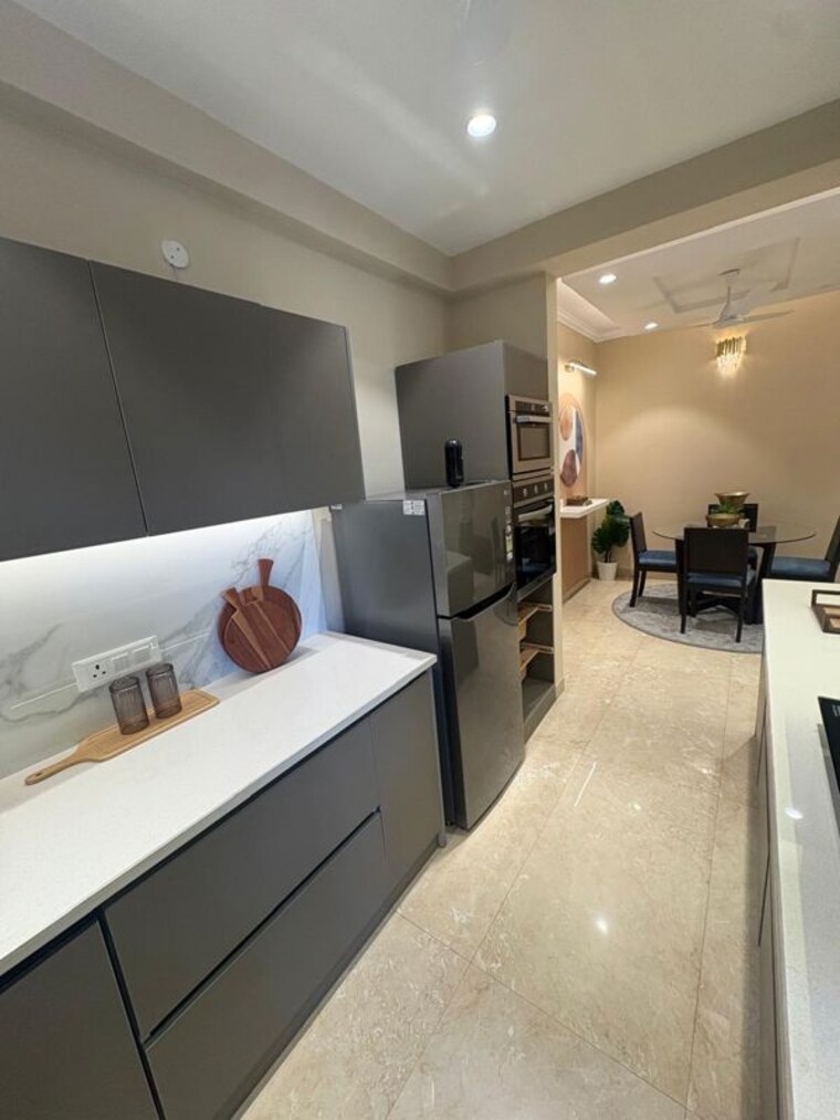 Kitchen, ambala highway 2 Bedroom 1300 Sq.Ft. Apartment In Ambala Highway Chandigarh 10273622