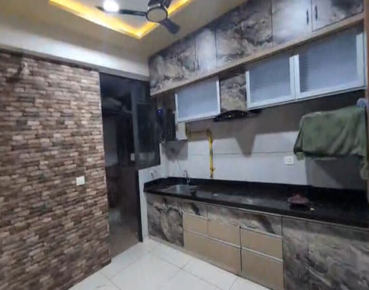 Kitchen, sargasan 3 Bedroom 1608 Sq.Ft. Apartment In Sargasan Gandhinagar 10285639