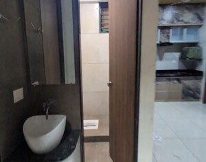 Bathroom in 3 BHK Apartment at Sargasan – for Rent