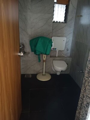 Bathroom in 3 BHK Apartment at Sargasan – for Rent