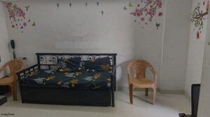 Living Room in 1 BHK Apartment at Venkatesh Graffiti, Keshav Nagar – for Rent