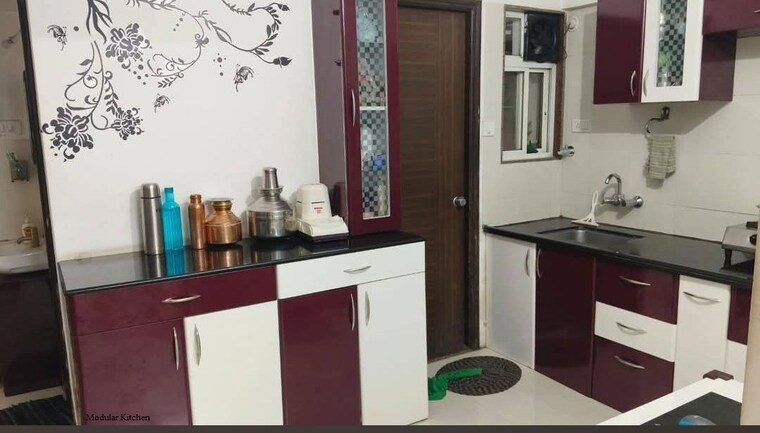 Kitchen, venkatesh-graffiti 1 Bedroom 500 Sq.Ft. Apartment In Keshav Nagar Pune 10285603