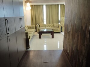 Living Room in 3 BHK Apartment at Bhagwati Elgenza, Ghansoli – for Rent