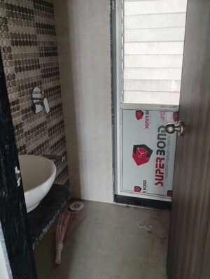 Bathroom in 3 BHK Apartment at Bhagwati Elgenza, Ghansoli – for Rent