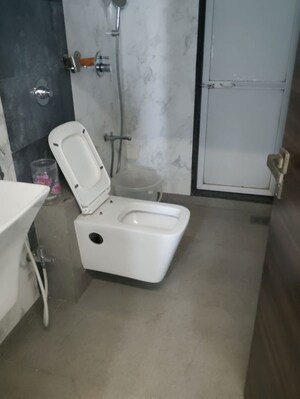 Bathroom in 3 BHK Apartment at Bhagwati Elgenza, Ghansoli – for Rent