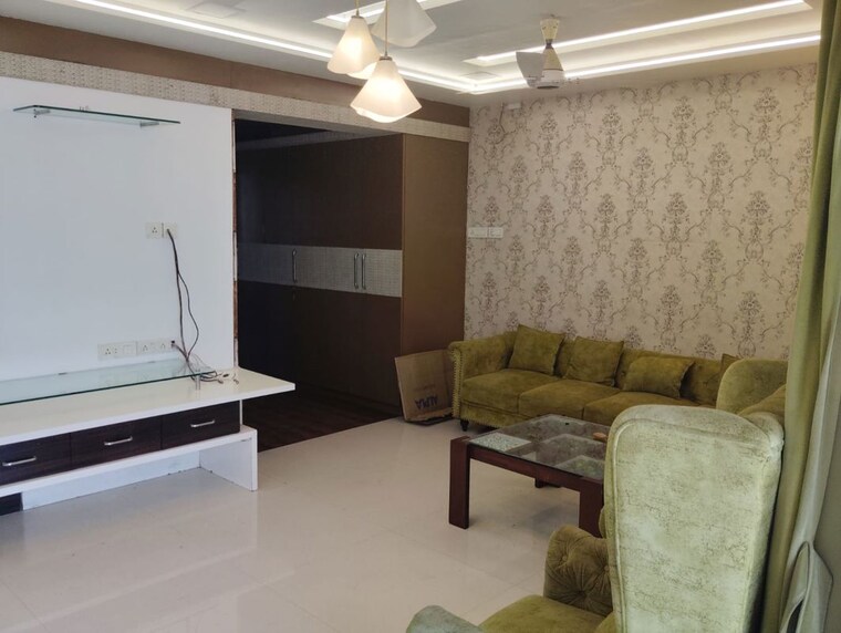 Living Room, bhagwati-elgenza 3 Bedroom 2400 Sq.Ft. Apartment In Ghansoli Navi Mumbai 10285637