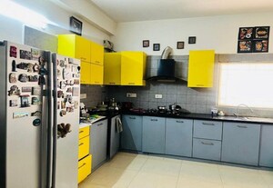 Kitchen in 4 BHK Apartment at Banjara Hills – for Sale