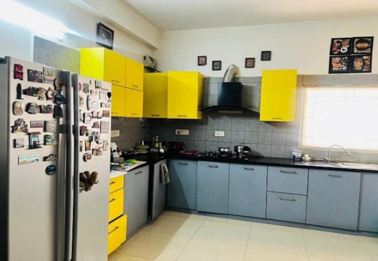 Kitchen, banjara hills 4 Bedroom 3250 Sq.Ft. Apartment In Banjara Hills Hyderabad 10285699