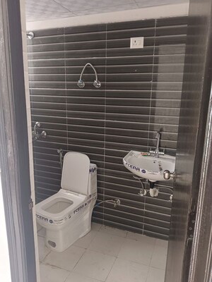 Bathroom in 3 BHK Apartment at Sector 16c Greater Noida – for Rent