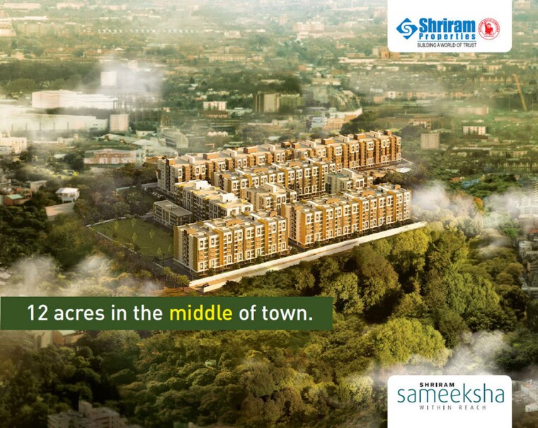 Exterior View, shriram-sameeksha 2 Bedroom 1020 Sq.Ft. Apartment In Jalahalli Bangalore 10285662
