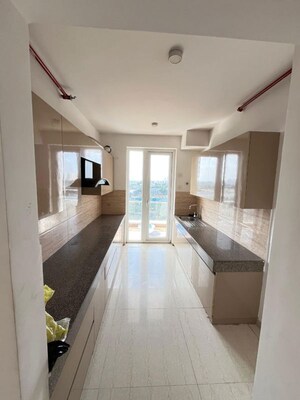Kitchen in 3 BHK Apartment at Omaxe Royal Residency Faridabad, Sector 79 – for Rent