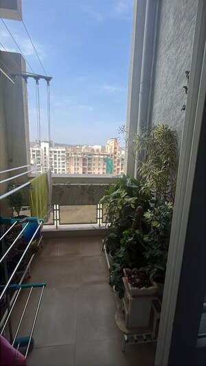 Balcony in 2 BHK Apartment at Ganga Legend, Bavdhan – for Sale