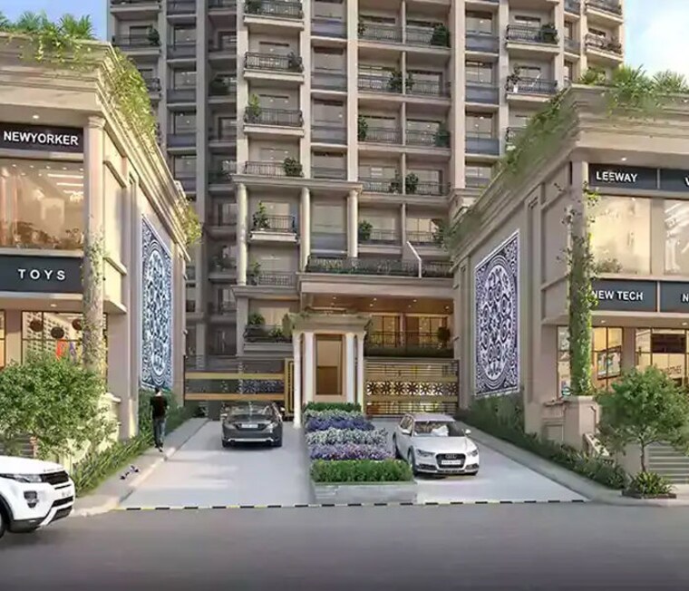 Exterior View, midtown-w90 2 Bedroom 792 Sq.Ft. Apartment In Gauripada Thane 10285546