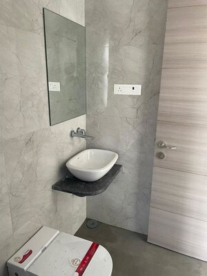 Bathroom in 3 BHK Apartment at Mulund West – for Sale