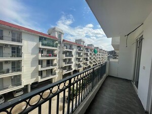 Balcony in 3 BHK Apartment at Bollywood Esencia, Ghazipur – for Rent