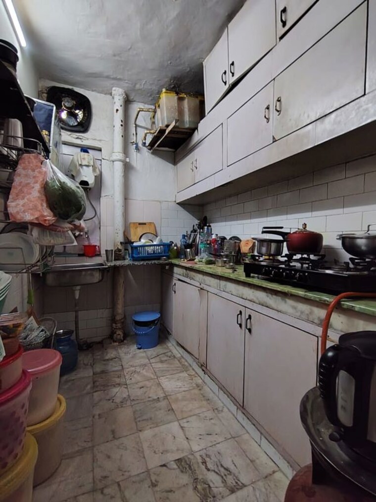 Kitchen, ber sarai 2 Bedroom 900 Sq.Ft. Apartment In Ber Sarai Delhi 10286410