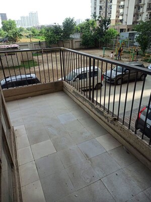 Balcony in 3 BHK Apartment at Auric City Homes, Sector 82 – for Rent