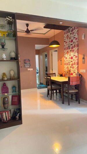 Living Room in 2.5 BHK Apartment at Ratnaakar Richmond Grand, Makarba – for Rent