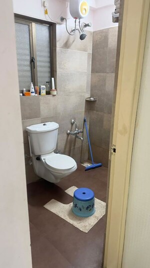 Bathroom in 2.5 BHK Apartment at Ratnaakar Richmond Grand, Makarba – for Rent
